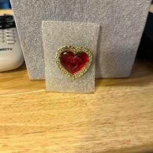 Vintage heart pin. This appears to be very old​​​